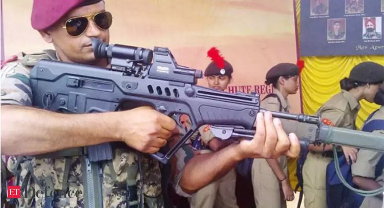 India assault rifles