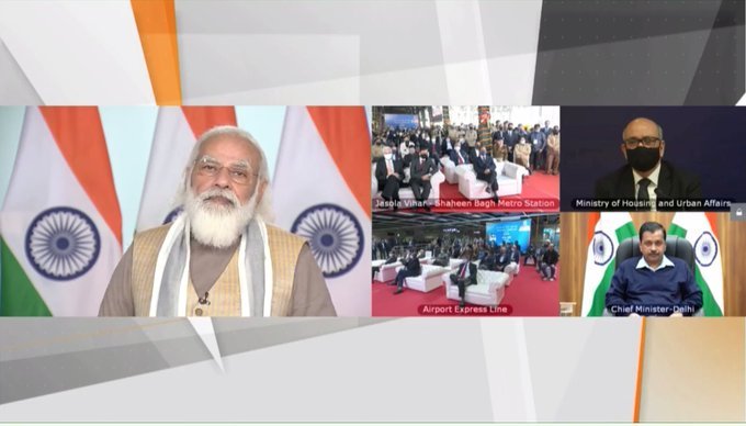 2025 तक देश में 25 से ज्यादा शहरों में मेट्रो ट्रेन चलाने की योजना : मोदी