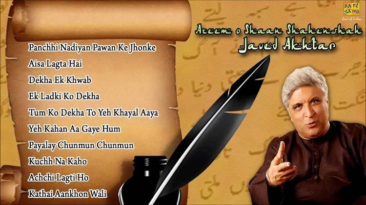 javed akhtar song collection