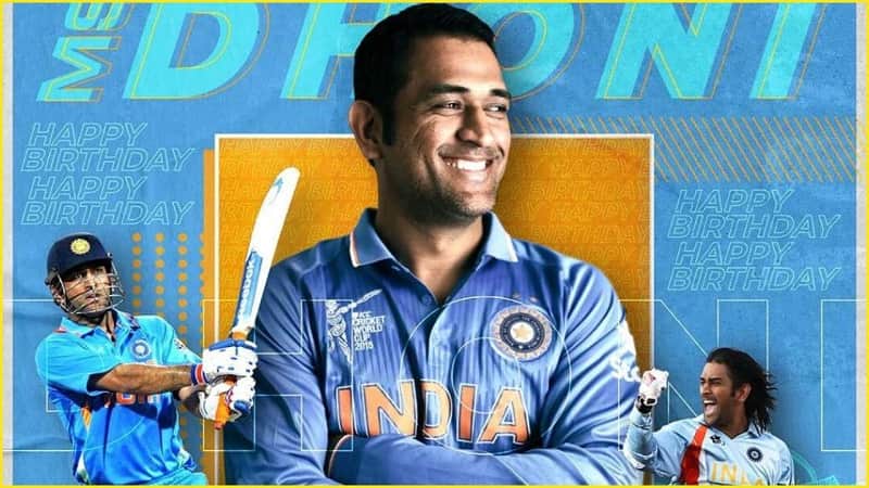 MS Dhoni Birthday