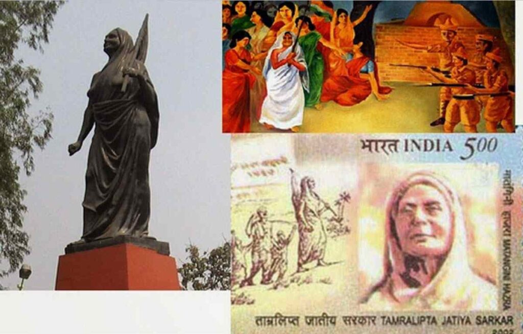 स्वतंत्रता सेनानियों में से एक वीरांगना बूढ़ी गांधी