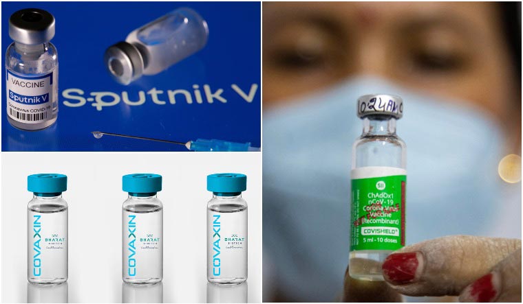 covishield covaxin sputnik