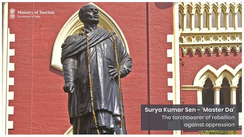 Surya sen statue